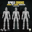 3.png Apnea Error - Donman art Original 3D printable full action figure