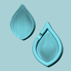 00m.png Fichier STL Pétale de fleur de lotus - Moulage Arrangement Mousse EVA Craft・Design pour imprimante 3D à télécharger
