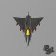 2.jpg Бесплатный STL файл Fighter aircraft 11・План 3D-печати для скачивания