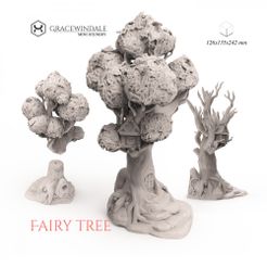 1000X1000-Gracewindale-fairy-tree.jpg Fichier STL Arbre à fées・Modèle imprimable en 3D à télécharger