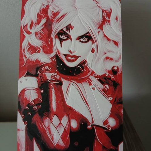 Hueforge Harley Quinn without AMS 3D model
