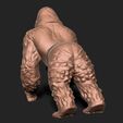 6.jpg Gorilla 3D print model