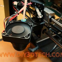 Adobe_Spark.jpg STL-Datei E3D Style Bowden Super Cooling Adapter for 30mm to 50mm Fan! kostenlos herunterladen • 3D-Drucker-Modell, DIY3DTech