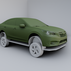 1.png Файл STL Subaru Legacy 2019・Модель 3D-принтера для скачивания