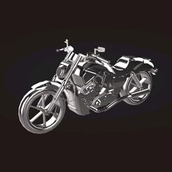 Screenshot_92.jpg Fichier STL Harley Davidson, moto légendaire・Modèle à imprimer en 3D à télécharger
