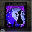 003B.jpg THE LITTLE WITCH - HALLOWEEN COUNTDOWN CALENDAR - WITH LED LIGHTING
