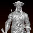 CaptainO'Malley8.jpg Captain O'Malley Pirate Swashbuckler Rapier D&D Captain One piece Tabletop Eye patch