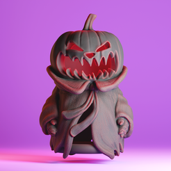 untitled.png Archivo STL Marioneta de dedo - Jack Lantern Modelo de impresión 3D・Design para impresora 3D para descargar