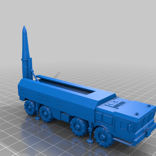 ISKANDER SS-26 3D model