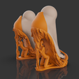 untitled.127.png 12 3d shoes / model for bjd doll / 3d printing / 3d doll / bjd / ooak / stl / articulated dolls / file