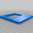 a5c69510996cf0c9f6d16cf45ce6057a.png 3D Printer (FLSun Cube, ...) Makerbase Touch Screen Mount MKS TFT32_L V2.0 & V3.0 (Original, redesigned for 3D Printing)