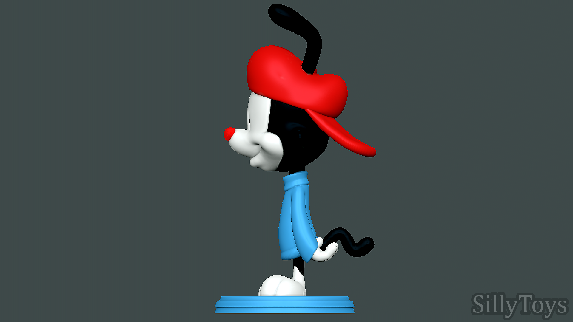 Archivo STL Wakko Warner - Animaniacs・Objeto Para Impresora 3D Para ...