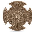 Celtic cross bas-relief.4.jpg Celtic cross bas-relief cnc