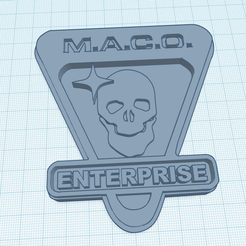 maco-badge.png STL file MACO patch Enterprise・3D printer design to download, MetropolisGraffix