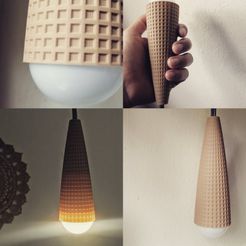 IMG_20210829_085206_455.jpg Файл STL Ice Cream Pendant Lamp・3D-печатная модель для загрузки
