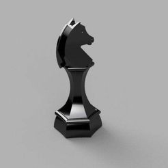 STL file Conjunto de Peças de Xadrez O Cavaleiro das Trevas - Modelagem  Precisa para Impressão Impecável ♟️・3D printing idea to download・Cults