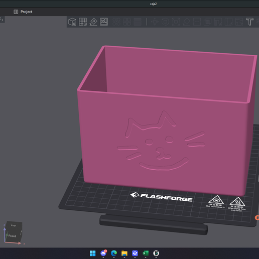 Cat box stackable with grill for easy access - 3D model önizlemesi