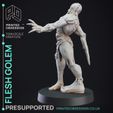 flesh-golem-1.jpg Golem Flesh - Constructs - PRESUPPORTED - Illustrated and Stats - 32mm scale