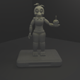 Render_front.png Игрушка Чика Аниматроник - дисплейная фигурка