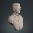002.jpg Nikola Tesla 3D bust ready to print