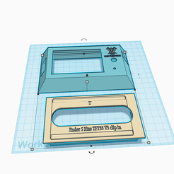 Kingprint-TFT35-case-and-E5-clip-in-adapter-Picture.png Archivo STL gratis Pantalla Ender 5 plus/Kingprint BTT TFT35V3.0.1.・Diseño imprimible en 3D para descargar