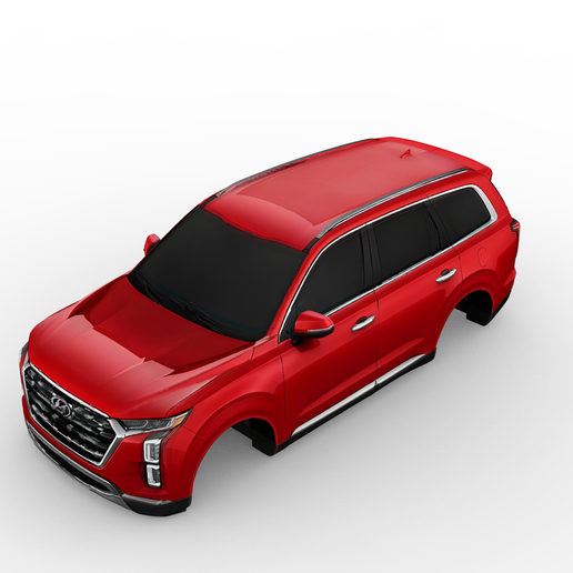 Hyundai Palisade 2018 – Detailed 3D Large SUV Body Model