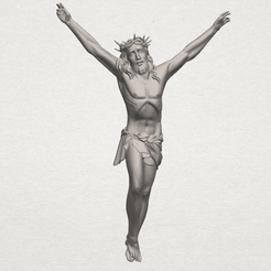 TDA0230 Jesus (ii) A00.png Download free file Jesus 02 • Object to 3D print, GeorgesNikkei