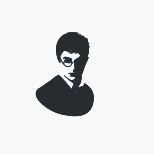 harry potter silhouette clipart