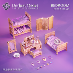 BEDROOM-RARE1.png Bedroom - Extra Items