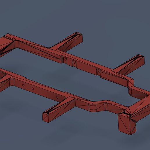 Frame for new WPL 260 Motor & Gearbox – 1:16 BRDM-2 for WPL RC (Free Part)