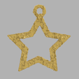 5.png Hollow christmas star X76