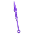 kunai_simple.stl シンプルなクナイ