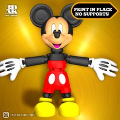 20230928_231447.jpg CUTE FLEXI PRINT-IN-PLACE - MICKEY MOUSE STL