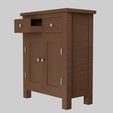 5.jpg Sideboard Unit 3D Model