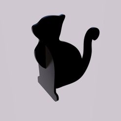 Cat-Assembled.jpg Fichier STL Puzzle 3D chat 🐈🧩・Design pour impression 3D à télécharger