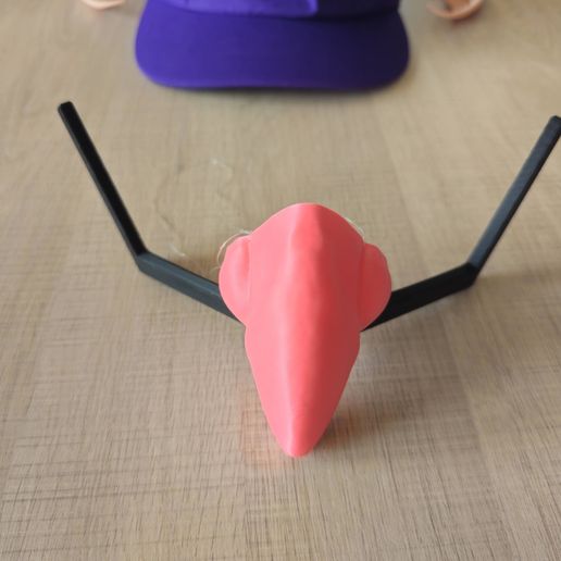 20250222_143521.jpg Waluigi wearable Nose and Mustache
