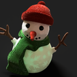 schneemann_netz_assembly_2023-Oct-23_10-17-27PM-000_CustomizedView45324084532.png Christmas Winter Special: Frosty and Rudi (no support; multi parts)