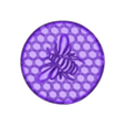 PM3D_cube_5.stl bee on honeycomb tealight candle