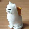 1769344052495.jpg Cat whiskers (Pet Hair) holder - Cat sculpture