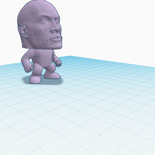 rock figure 3D model