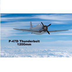 Fullscreen-capture-31102022-40533-2.jpg Free 3D file P-47 Thunderbolt "Bubble top" 1200mm TEST FILES・Template to download and 3D print, Aeroworks3d