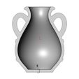 S-VASE-1-05.jpg Stepped Greek vintage urn and vase 3D print model