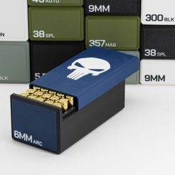 6mm-arc-1.jpg STL-Datei Munitionskiste 6mm ARC Munitionslagerung 50 Schuss Munitionskiste・Modell für 3D-Drucker zum Herunterladen