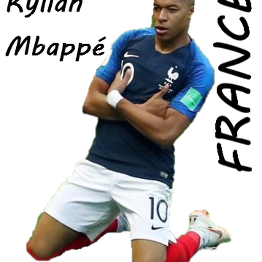 Stl File Presence Light Allusive To Kylian Mbappe And France 3d Printer Design To Download Cults