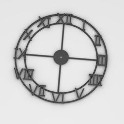Roman-1.jpg Grande horloge avec chiffres romains