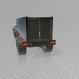 11.png Free STL file American truck with trailer・3D printer design to download