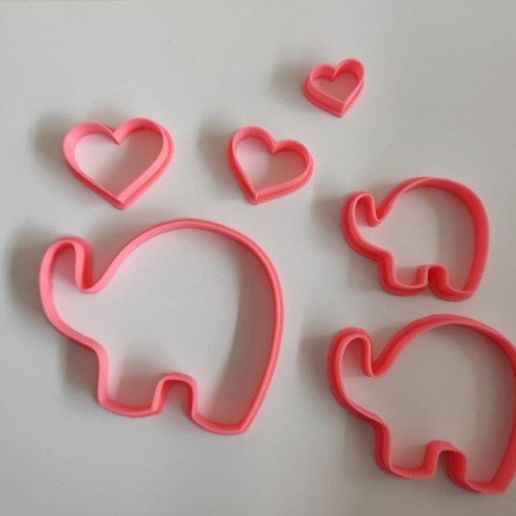 BABY SHOWER ELEPHANTS 3D model
