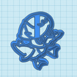 912-Quaxly.png Pokemon: Quaxly Cookie Cutter