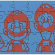 Puzzle-Mario-Luigi-1.jpg Puzzle Mario Luigi Jigsaw Puzzle Nintendo