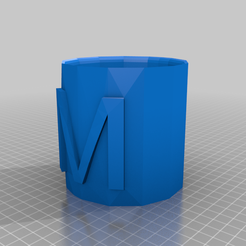 STL file water and brush cup 🚰・Template to download and 3D print